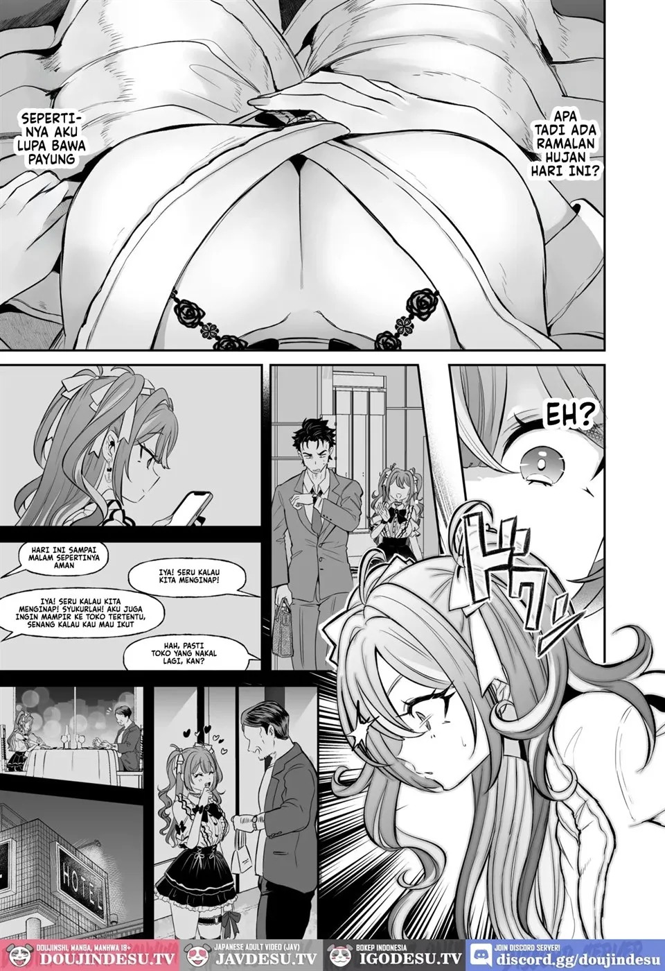 Pien na Ore, Shachiku na Watashi. ~Kinou made Burakku Datta no ni, Okitara Sekai ga Pinku ni Somattete Kusa Nanda ga~: Chapter chapter-1 - Page 10