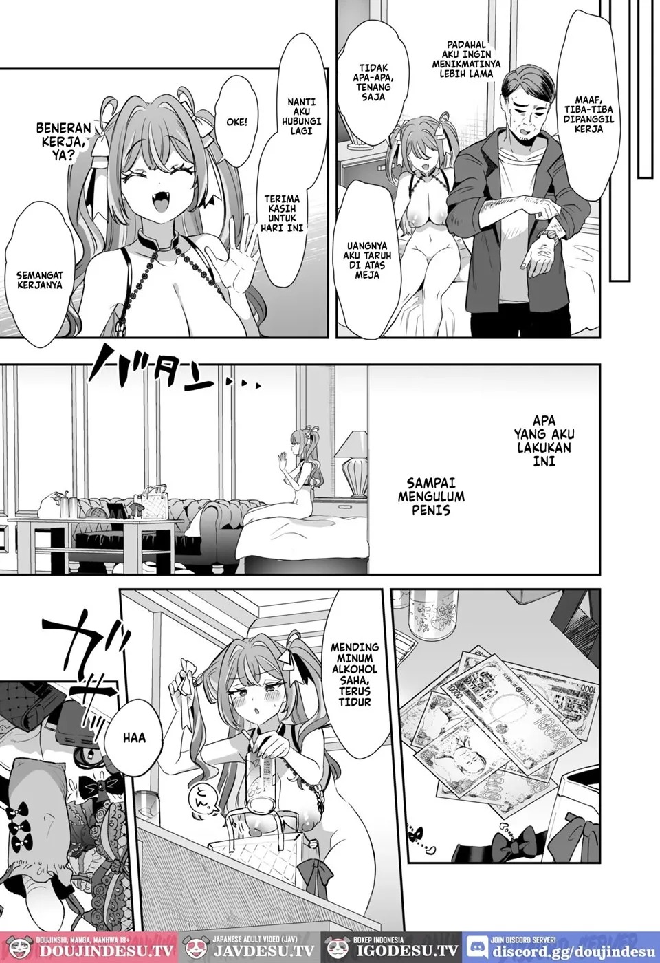 Pien na Ore, Shachiku na Watashi. ~Kinou made Burakku Datta no ni, Okitara Sekai ga Pinku ni Somattete Kusa Nanda ga~: Chapter chapter-1 - Page 24