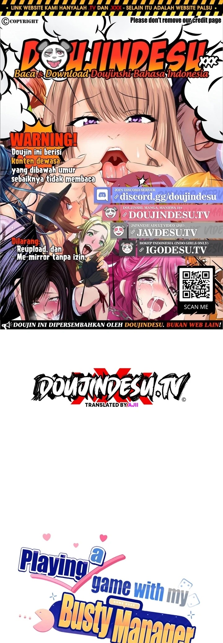 Playing A Game With My Busty Manager: Chapter chapter-59 - Page 1