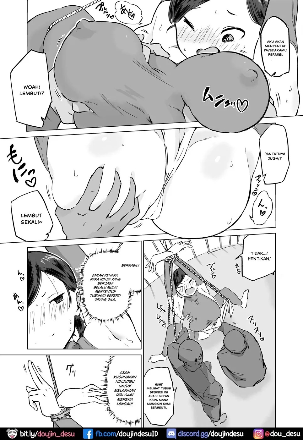 Ponkotsu!! Oppai Ninja Momiji: Chapter chapter-1 - Page 5