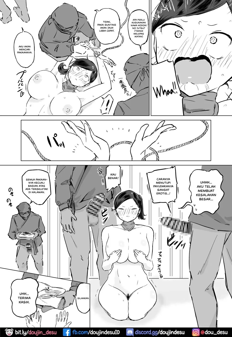 Ponkotsu!! Oppai Ninja Momiji: Chapter chapter-1 - Page 17