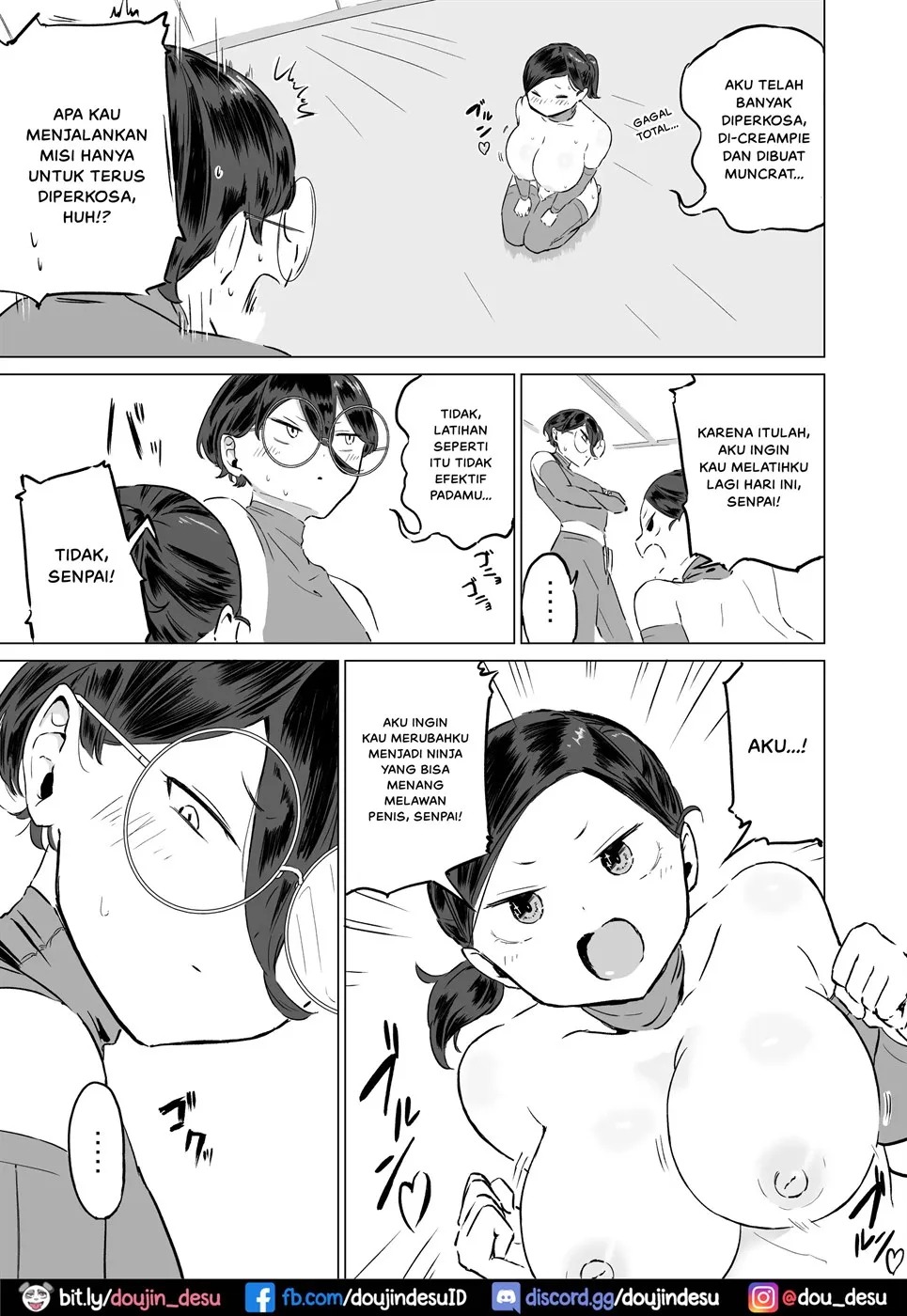 Ponkotsu!! Oppai Ninja Momiji: Chapter chapter-1 - Page 20