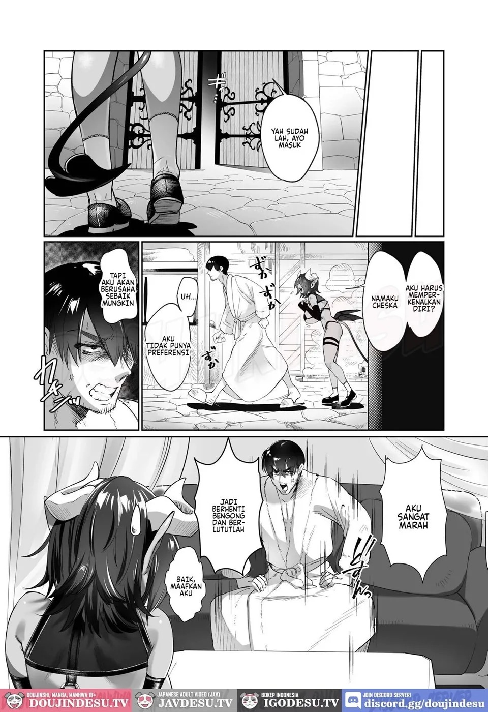 Ponkotsu Succubus Chesuka-chan! ~Zetsurin Potion de Oni Chinpo to Kashita Jourenkyaku e no Seii no Claim Taiou~: Chapter chapter-1 - Page 7