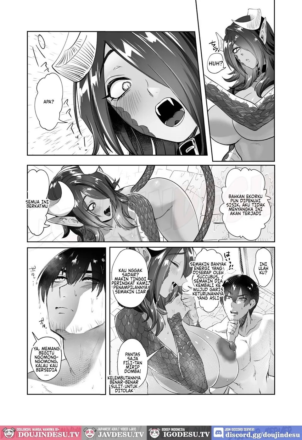 Ponkotsu Succubus Chesuka-chan! ~Zetsurin Potion de Oni Chinpo to Kashita Jourenkyaku e no Seii no Claim Taiou~: Chapter chapter-1 - Page 33