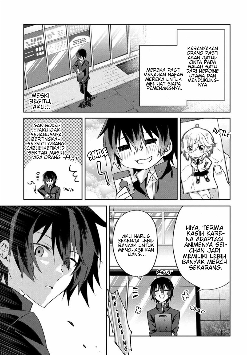 Rabu kome manga ni haitte shimattanode, oshi no make hiroin o zenryoku de shiawaseni suru: Chapter chapter-1 - Page 8