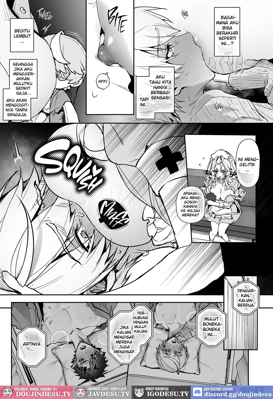Raburi Ah! Motomo Kimi ga Bokura to Kankaku Kyouyuu Suru Ningyou wo Moteasondara~: Chapter chapter-2 - Page 20