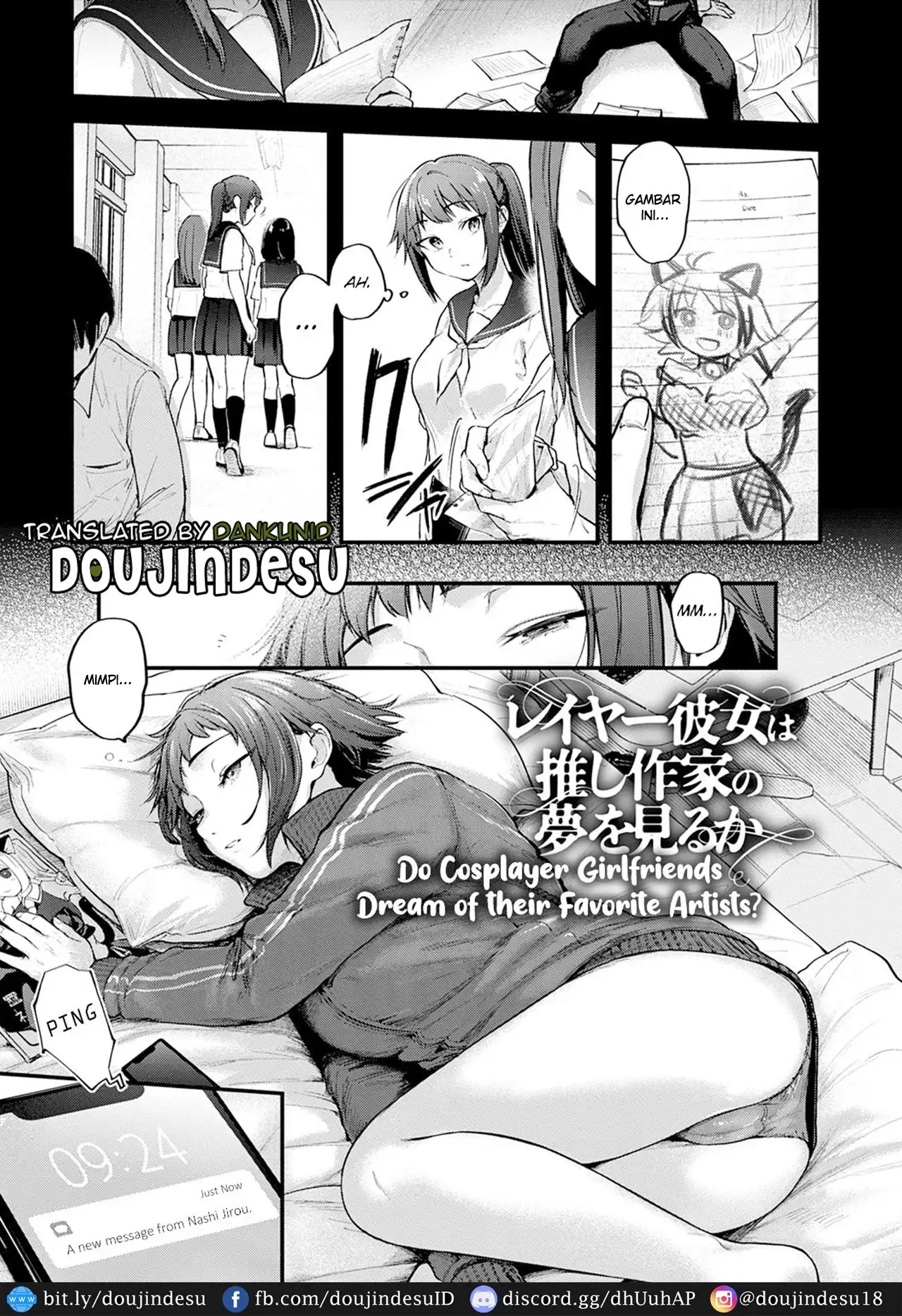 Reiyaa Kanojo wa Oshi Sakka no Yume wo Miru ka: Chapter chapter-1 - Page 2