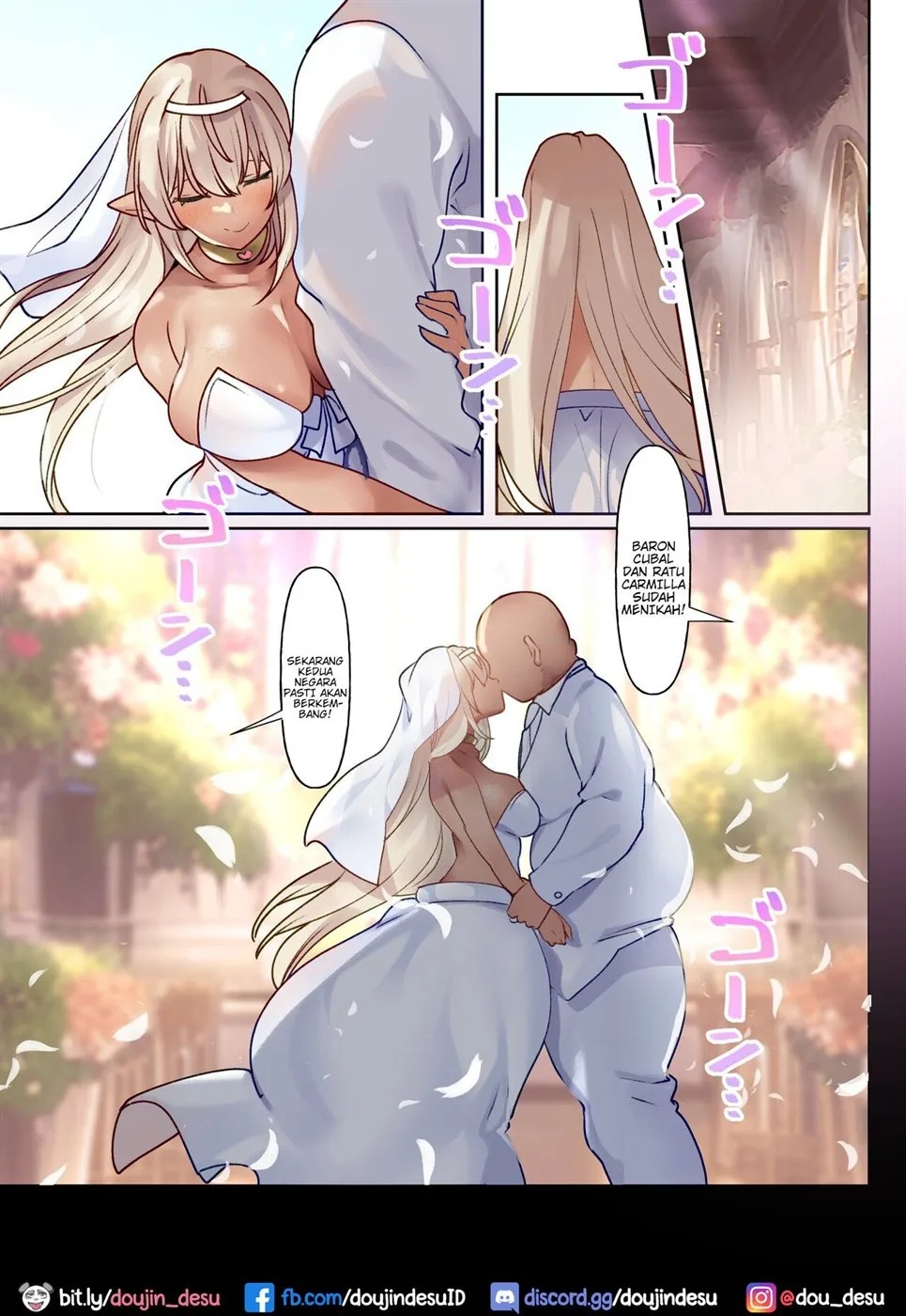 Reizoku Joou - Dosukebe Body no Dark Elf Joou ga Akutoku Kizoku ni Kanzen Seifuku Sareru made: Chapter chapter-1 - Page 34