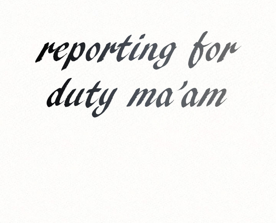 Reporting For Duty Ma’Am: Chapter chapter-12 - Page 36