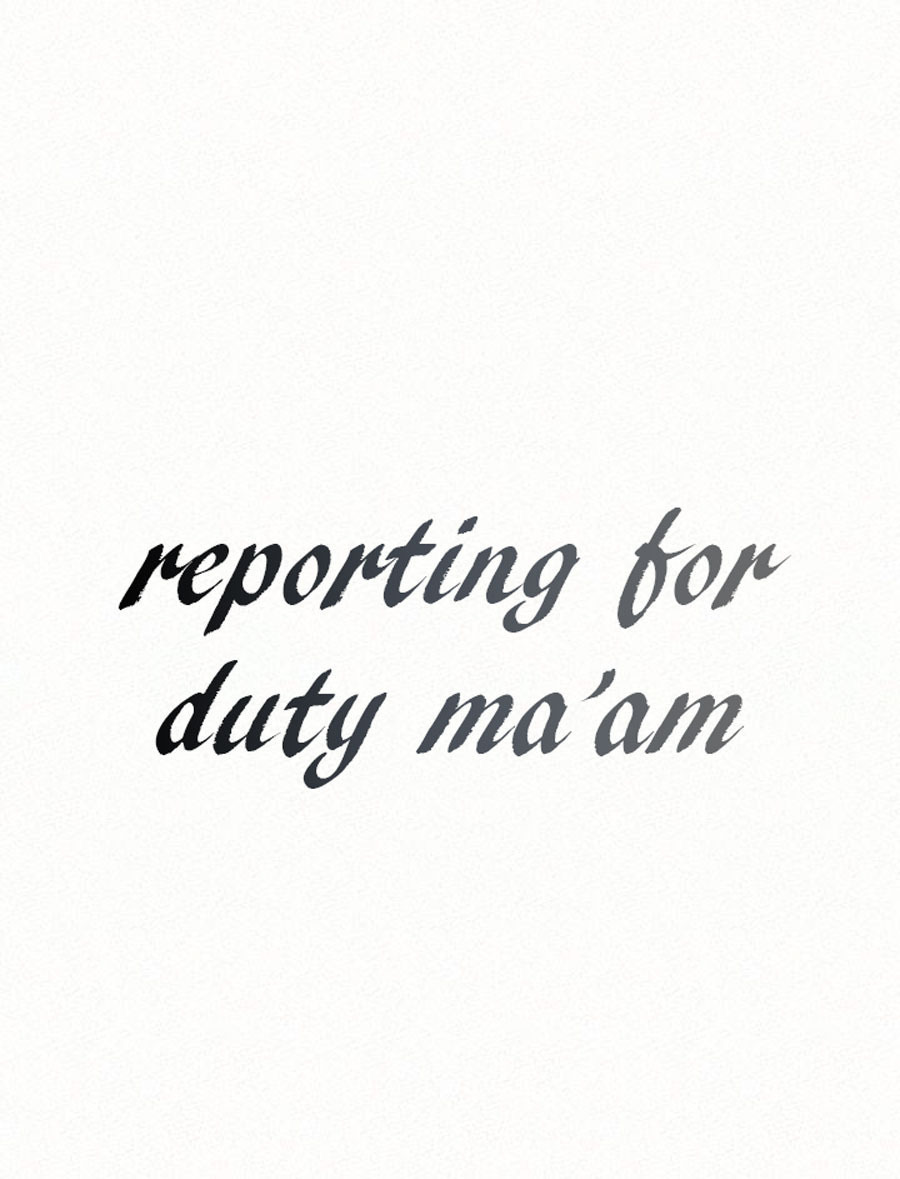 Reporting For Duty Ma’Am: Chapter chapter-13 - Page 8