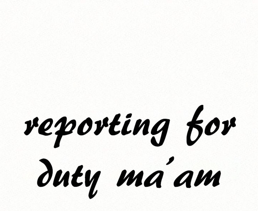 Reporting For Duty Ma’Am: Chapter chapter-15 - Page 10