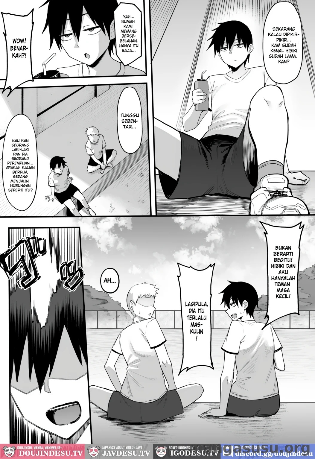 Rikujoubu no Boyish na Osananajimi ga suru Dare ni mo Ienai Koto: Chapter chapter-1 - Page 5
