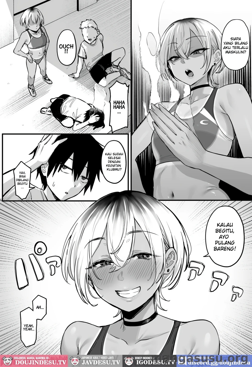 Rikujoubu no Boyish na Osananajimi ga suru Dare ni mo Ienai Koto: Chapter chapter-1 - Page 6
