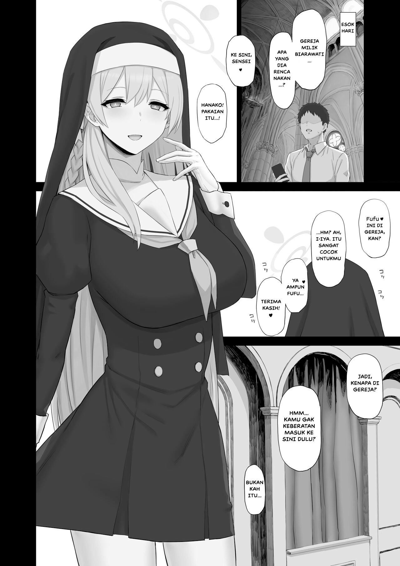 Roshutsu Shoujo to Zange Ana: Chapter chapter-1 - Page 11
