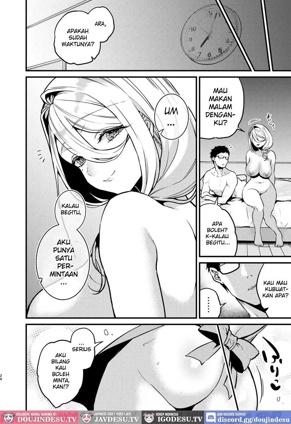 Rossia kei Hitozuma to Doutei kun no Himitsu no Kankei: Chapter chapter-1 - Page 25