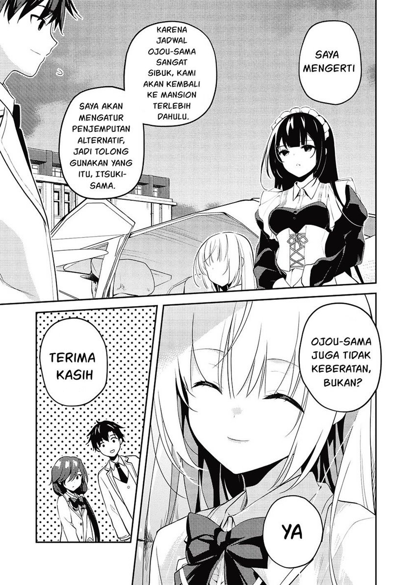 Saijo no Osewa ~Takane no Hana Darakena Meimon Kou de, Gakuin Ichi no Ojou-sama (Seikatsu Noryoku Kaimu) o Kagenagara Osewa suru Koto ni Narimashita~: Chapter chapter-11 - Page 16