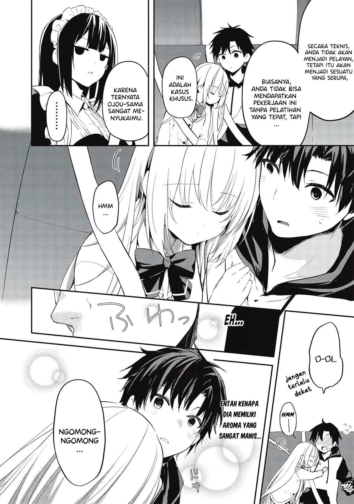 Saijo no Osewa ~Takane no Hana Darakena Meimon Kou de, Gakuin Ichi no Ojou-sama (Seikatsu Noryoku Kaimu) o Kagenagara Osewa suru Koto ni Narimashita~: Chapter chapter-2.1 - Page 4