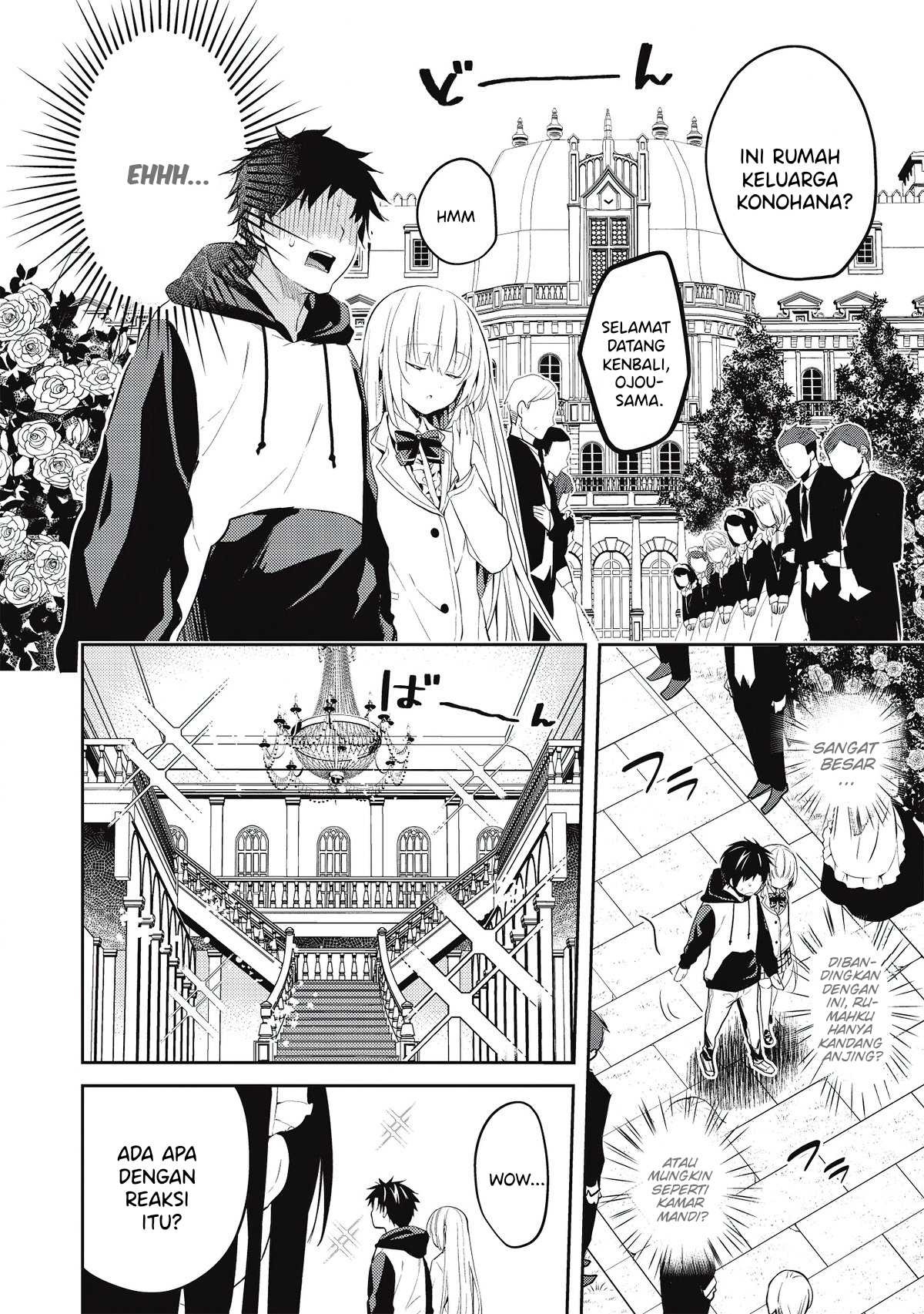 Saijo no Osewa ~Takane no Hana Darakena Meimon Kou de, Gakuin Ichi no Ojou-sama (Seikatsu Noryoku Kaimu) o Kagenagara Osewa suru Koto ni Narimashita~: Chapter chapter-2.1 - Page 6
