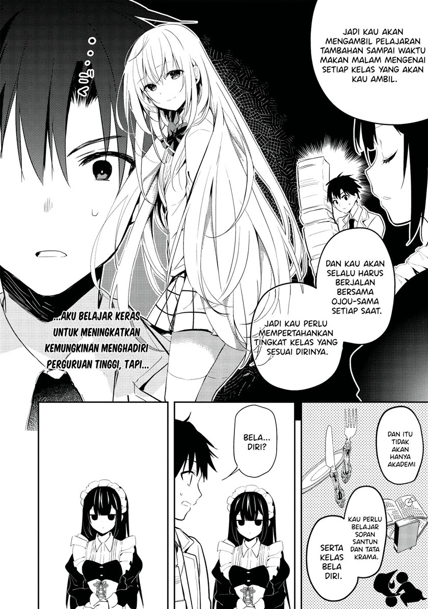 Saijo no Osewa ~Takane no Hana Darakena Meimon Kou de, Gakuin Ichi no Ojou-sama (Seikatsu Noryoku Kaimu) o Kagenagara Osewa suru Koto ni Narimashita~: Chapter chapter-2.2 - Page 15