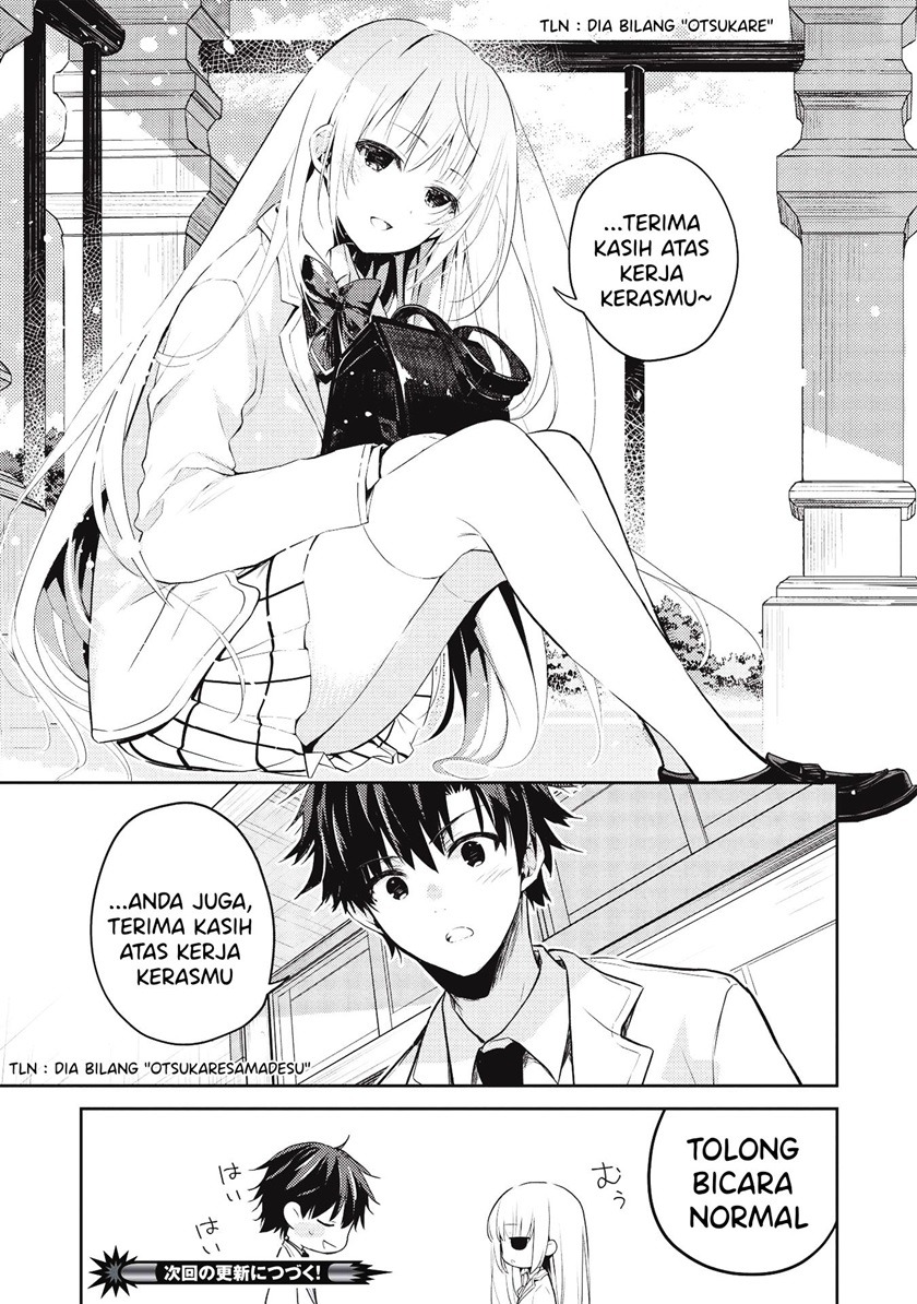 Saijo no Osewa ~Takane no Hana Darakena Meimon Kou de, Gakuin Ichi no Ojou-sama (Seikatsu Noryoku Kaimu) o Kagenagara Osewa suru Koto ni Narimashita~: Chapter chapter-3 - Page 26