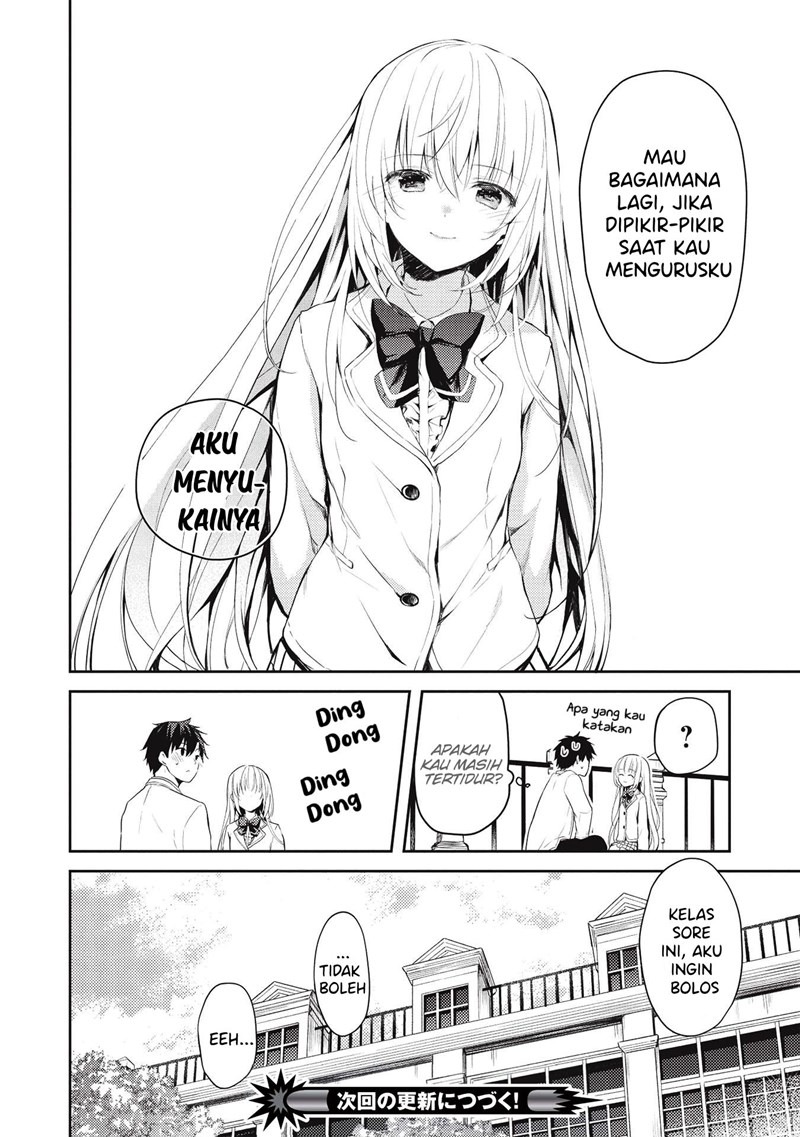 Saijo no Osewa ~Takane no Hana Darakena Meimon Kou de, Gakuin Ichi no Ojou-sama (Seikatsu Noryoku Kaimu) o Kagenagara Osewa suru Koto ni Narimashita~: Chapter chapter-4 - Page 19