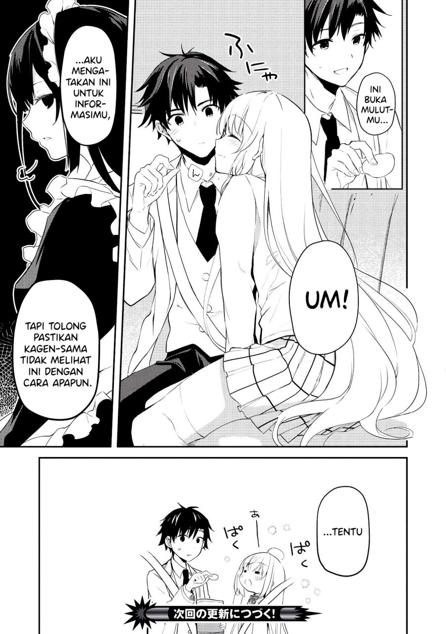 Saijo no Osewa ~Takane no Hana Darakena Meimon Kou de, Gakuin Ichi no Ojou-sama (Seikatsu Noryoku Kaimu) o Kagenagara Osewa suru Koto ni Narimashita~: Chapter chapter-6 - Page 24