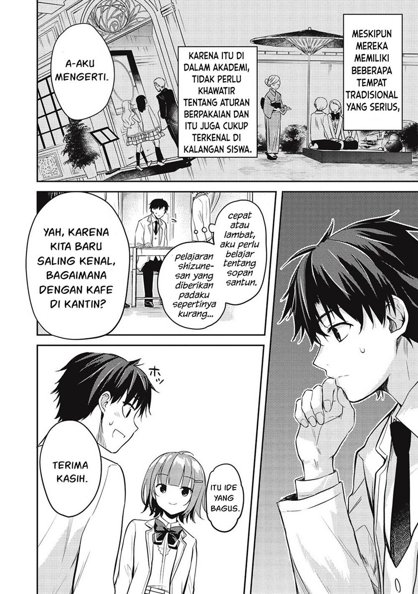 Saijo no Osewa ~Takane no Hana Darakena Meimon Kou de, Gakuin Ichi no Ojou-sama (Seikatsu Noryoku Kaimu) o Kagenagara Osewa suru Koto ni Narimashita~: Chapter chapter-9 - Page 7