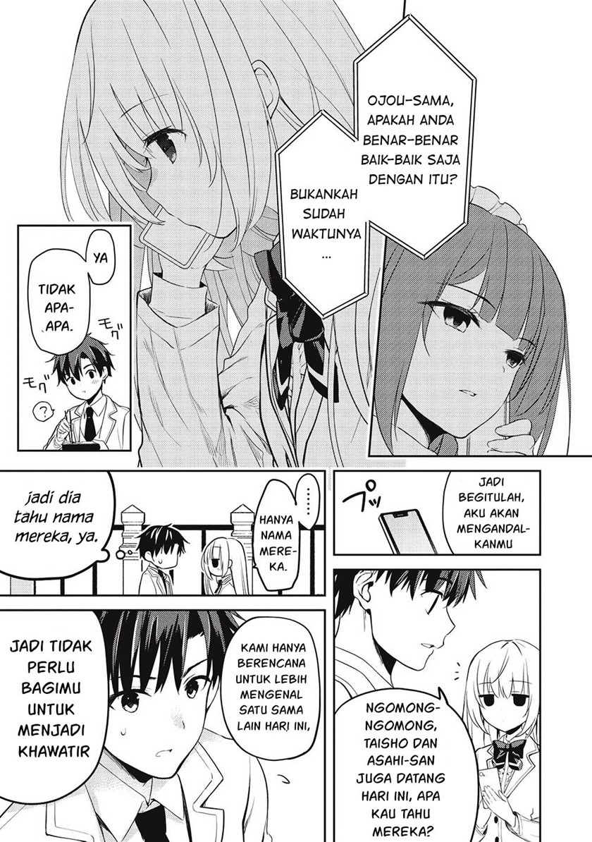 Saijo no Osewa ~Takane no Hana Darakena Meimon Kou de, Gakuin Ichi no Ojou-sama (Seikatsu Noryoku Kaimu) o Kagenagara Osewa suru Koto ni Narimashita~: Chapter chapter-9 - Page 10