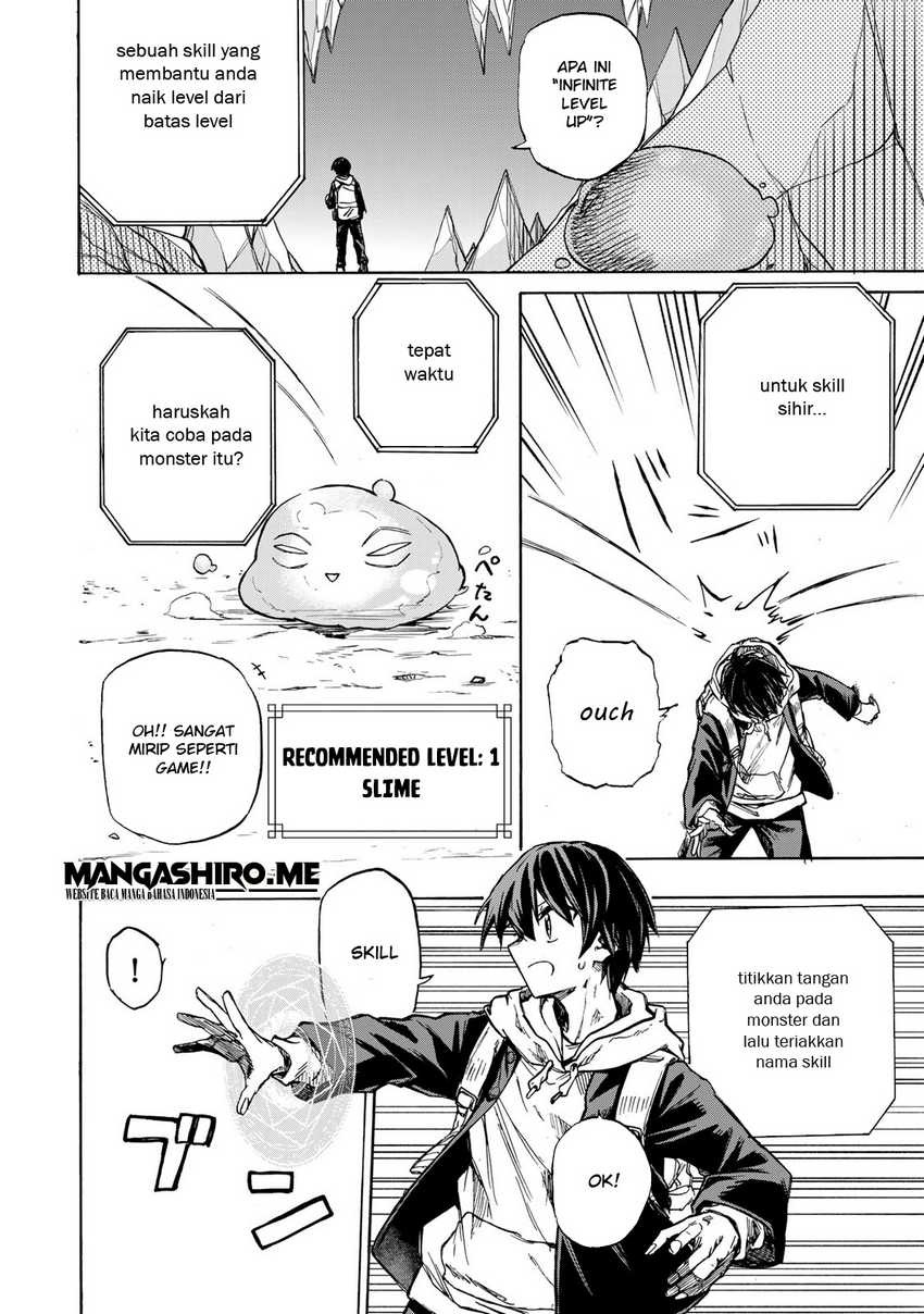 Saikyou de Saisoku no Mugen Level Up: Chapter chapter-1 - Page 22