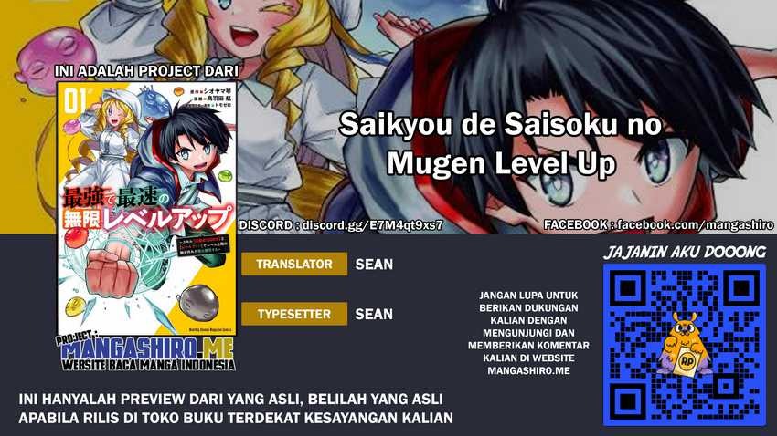 Saikyou de Saisoku no Mugen Level Up: Chapter chapter-10 - Page 1