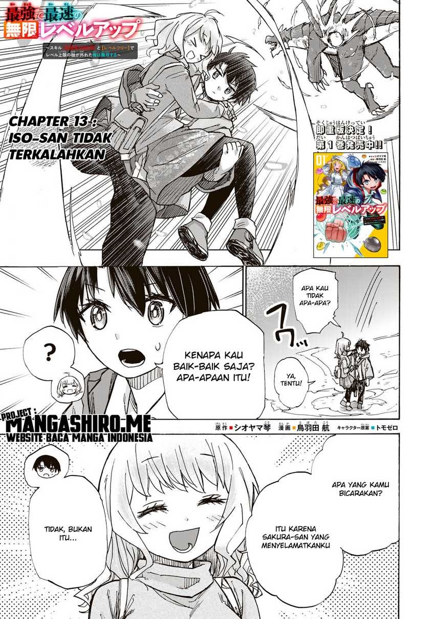 Saikyou de Saisoku no Mugen Level Up: Chapter chapter-13 - Page 2