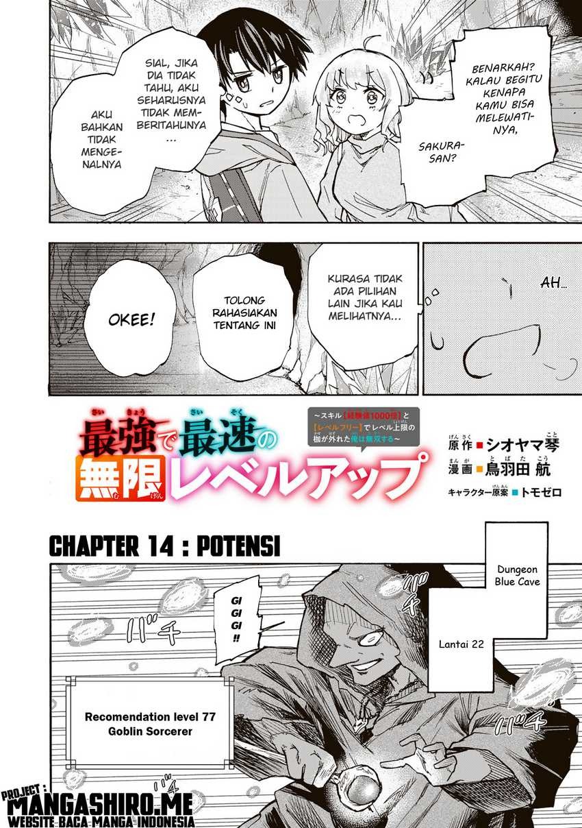 Saikyou de Saisoku no Mugen Level Up: Chapter chapter-14 - Page 3