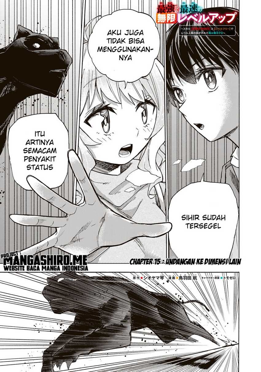 Saikyou de Saisoku no Mugen Level Up: Chapter chapter-15 - Page 2