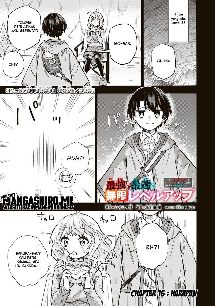 Saikyou de Saisoku no Mugen Level Up: Chapter chapter-16 - Page 2