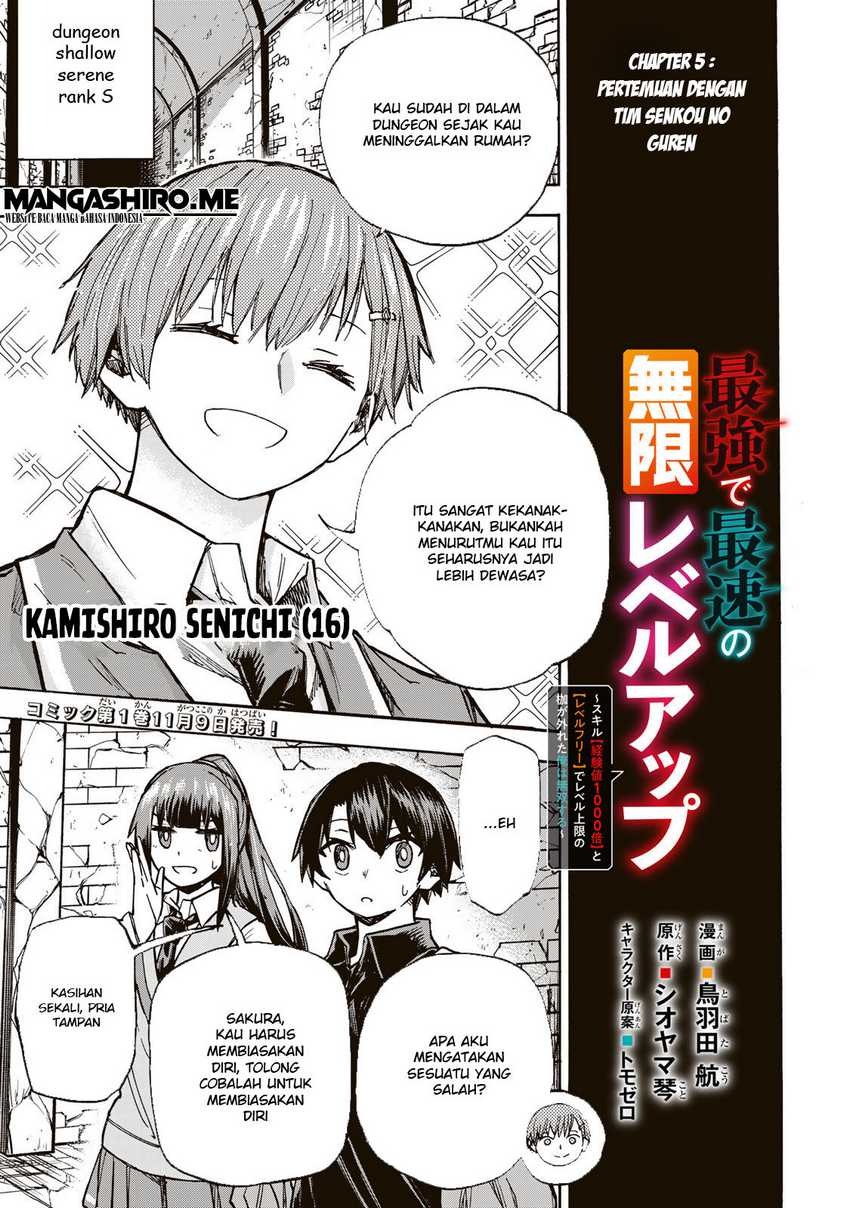 Saikyou de Saisoku no Mugen Level Up: Chapter chapter-5 - Page 2