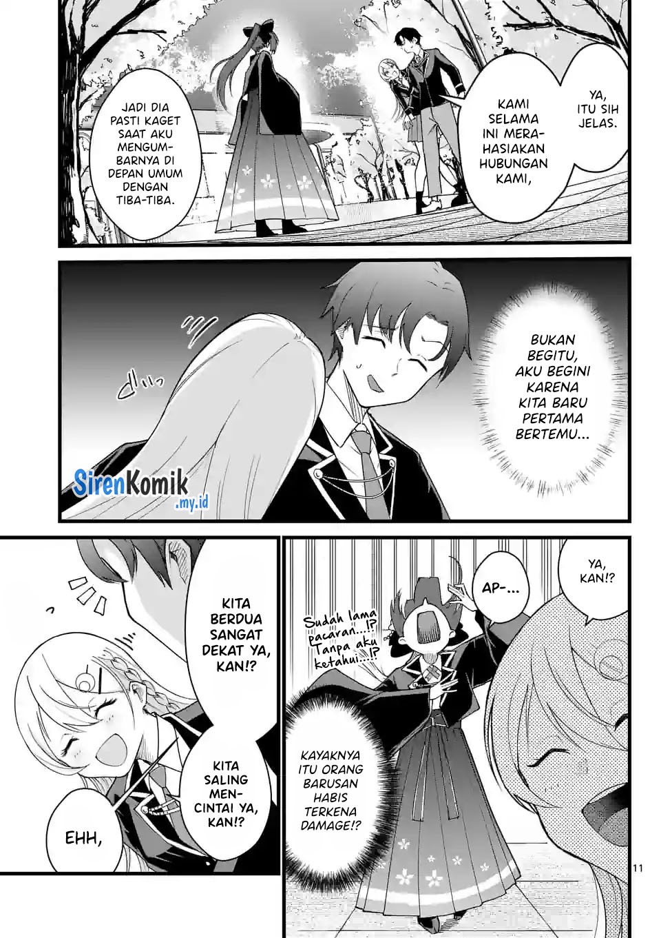 Saikyou ni Uzai Kanojo no, Asu kara Tsukaeru Mount Lesson: Chapter chapter-1 - Page 11