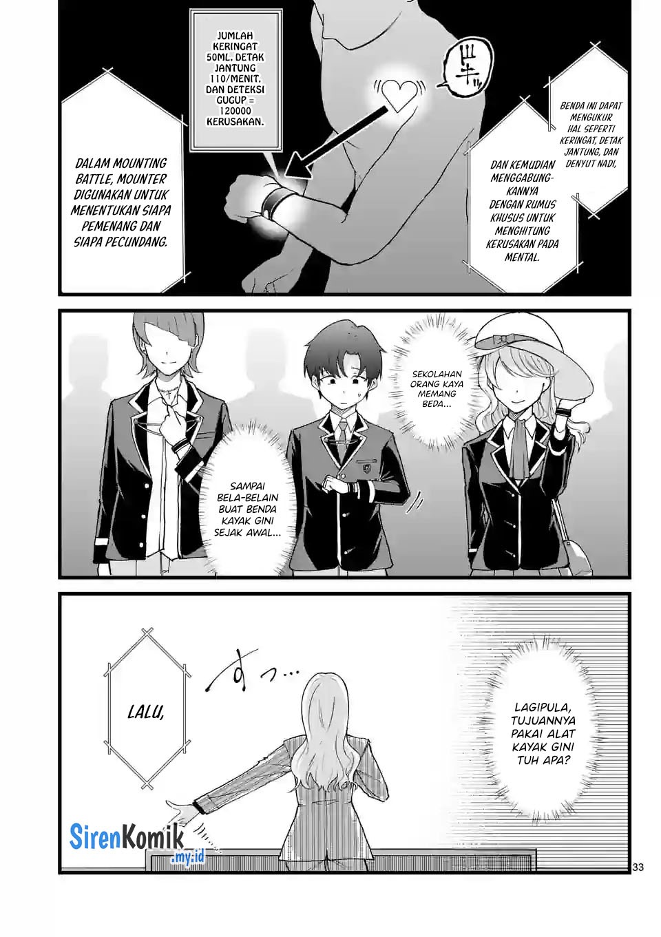 Saikyou ni Uzai Kanojo no, Asu kara Tsukaeru Mount Lesson: Chapter chapter-1 - Page 33