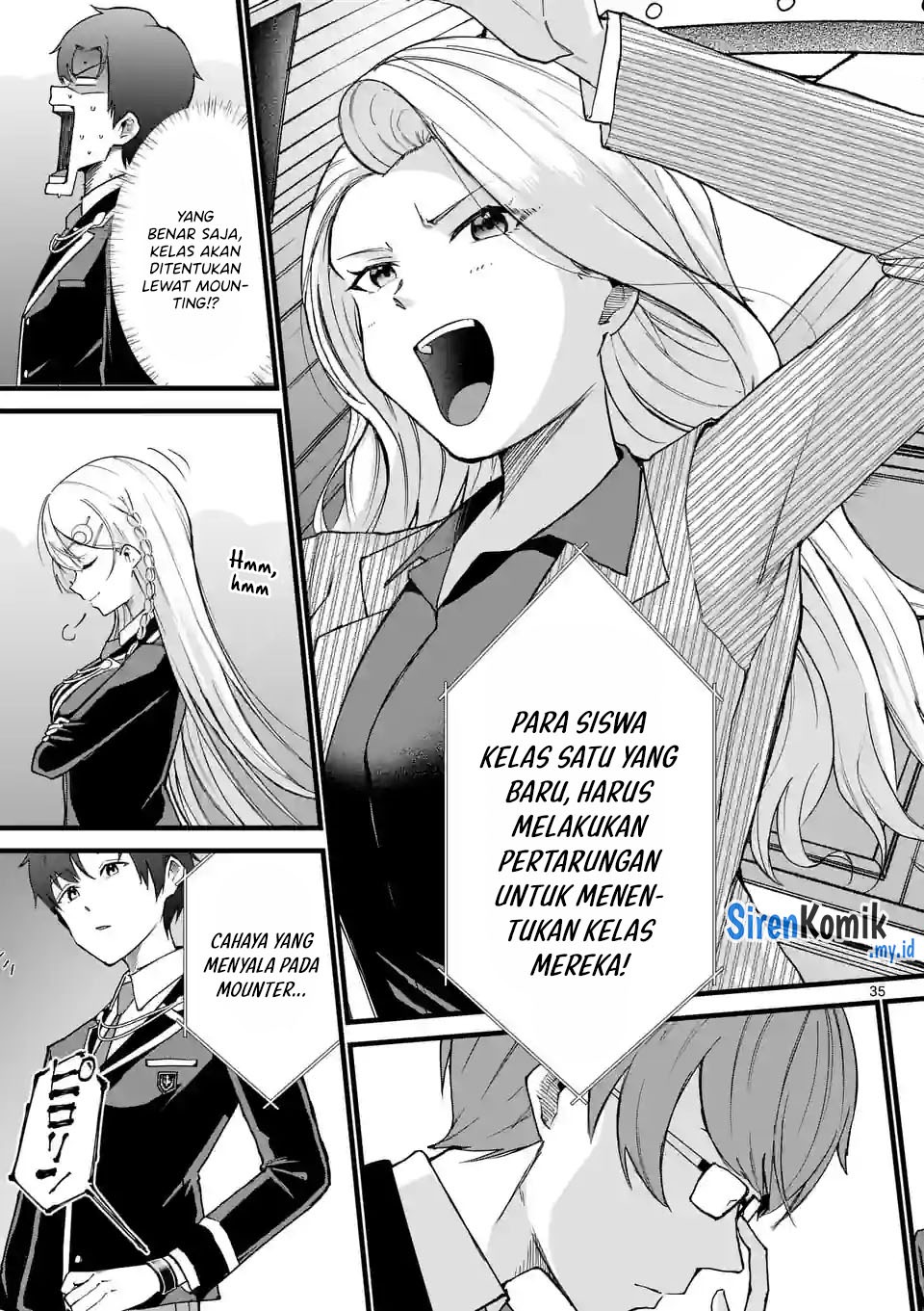 Saikyou ni Uzai Kanojo no, Asu kara Tsukaeru Mount Lesson: Chapter chapter-1 - Page 35