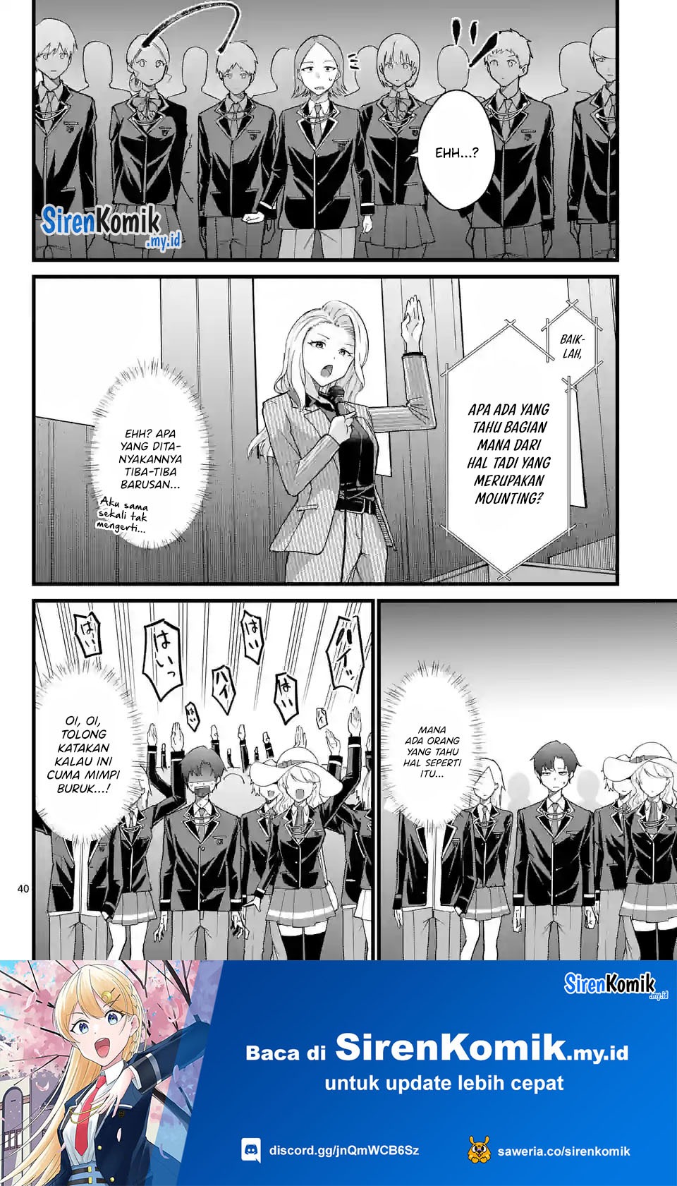 Saikyou ni Uzai Kanojo no, Asu kara Tsukaeru Mount Lesson: Chapter chapter-1 - Page 40