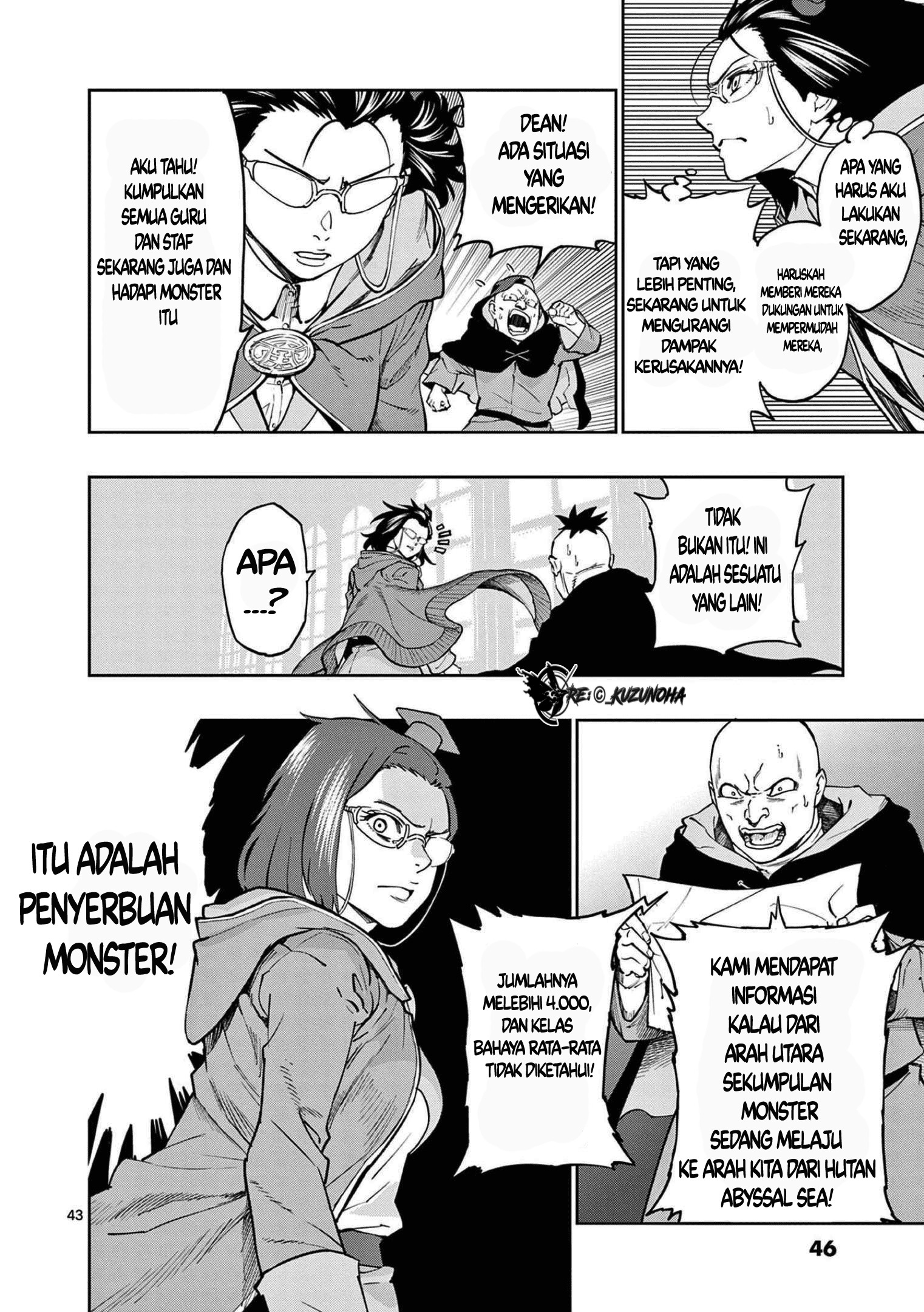Saikyou Onna Shishоu-tachi ga Ikusei Houshin o Megutte Shuraba: Chapter chapter-1 - Page 44