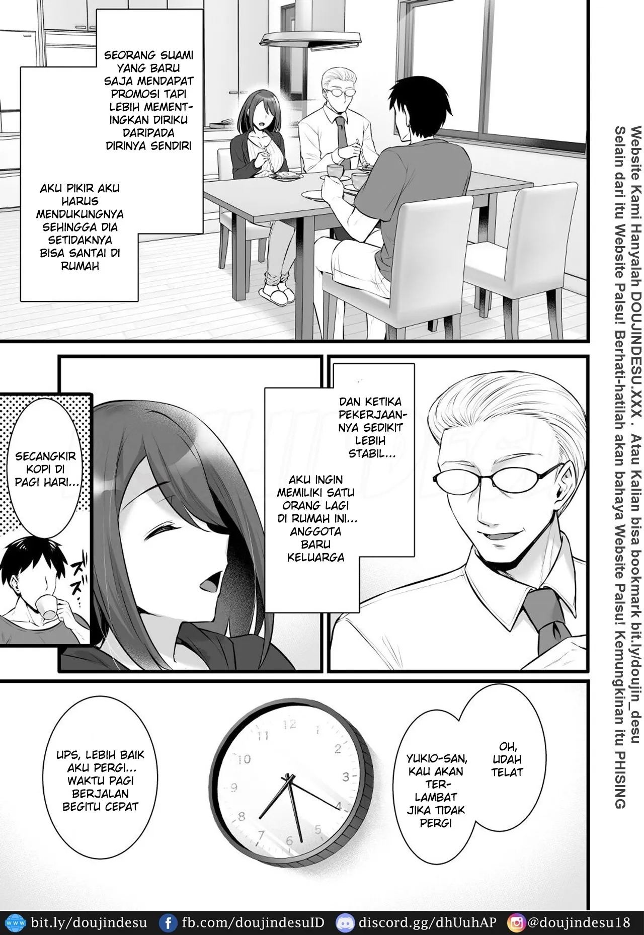 Saimin Kisei Kazoku ~Joushiki Kaihen, Kazoku ni Natte Otto Kounin no Hitozuma Saimin Sex~: Chapter chapter-1 - Page 6