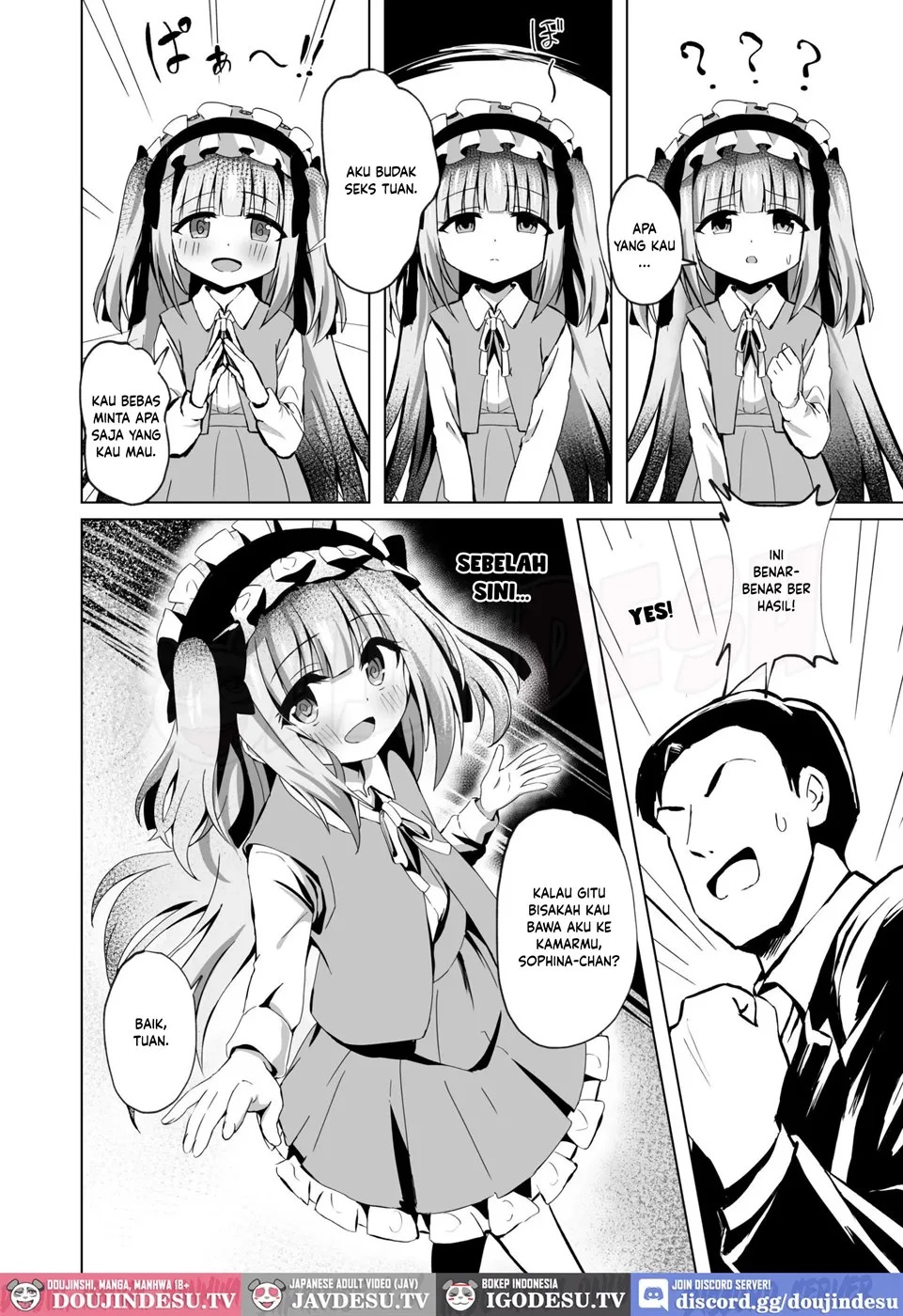 Saimin Lolikko Reijou wa Kyou kara Goshujin-sama no Maid: Chapter chapter-1 - Page 8