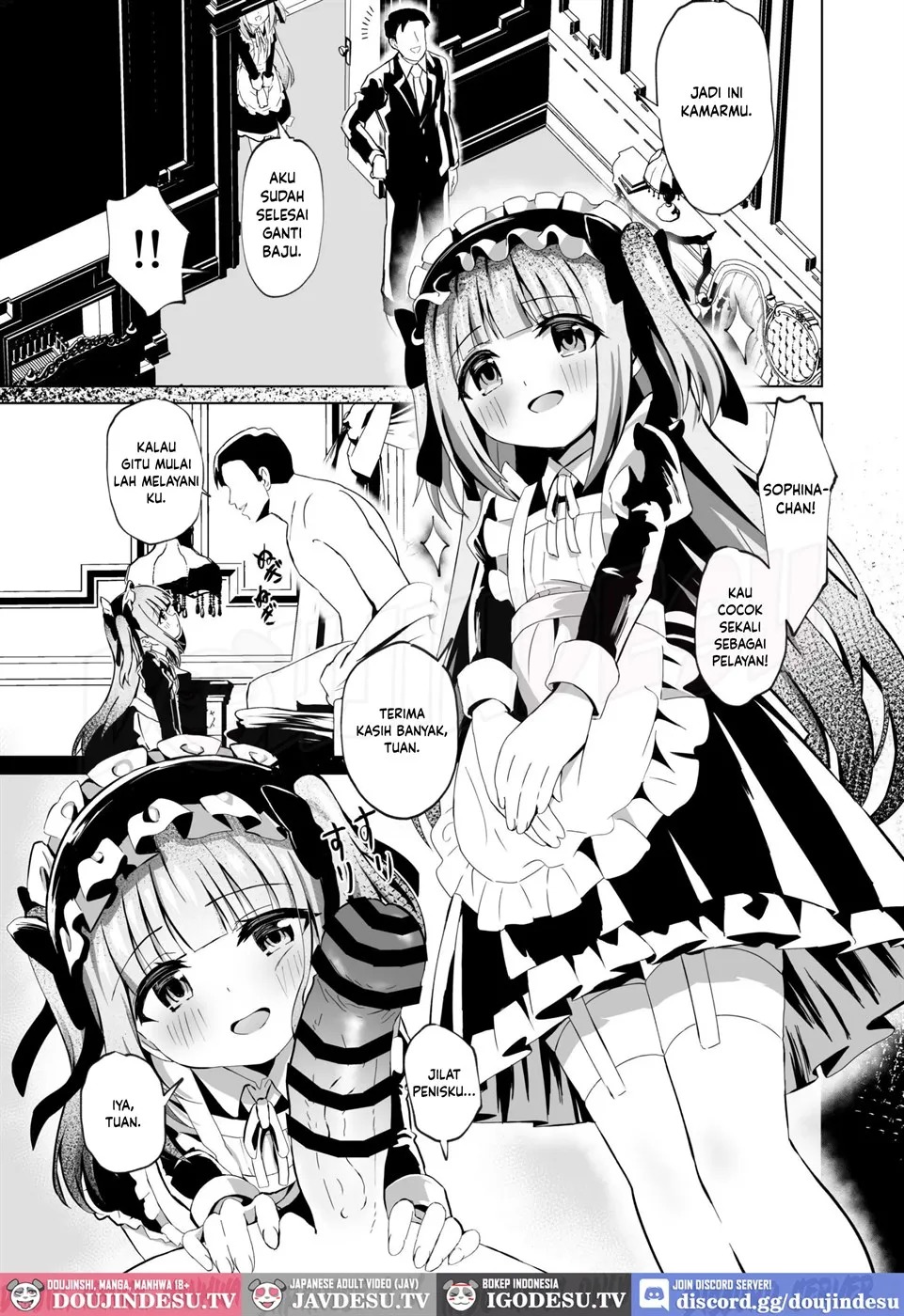 Saimin Lolikko Reijou wa Kyou kara Goshujin-sama no Maid: Chapter chapter-1 - Page 9