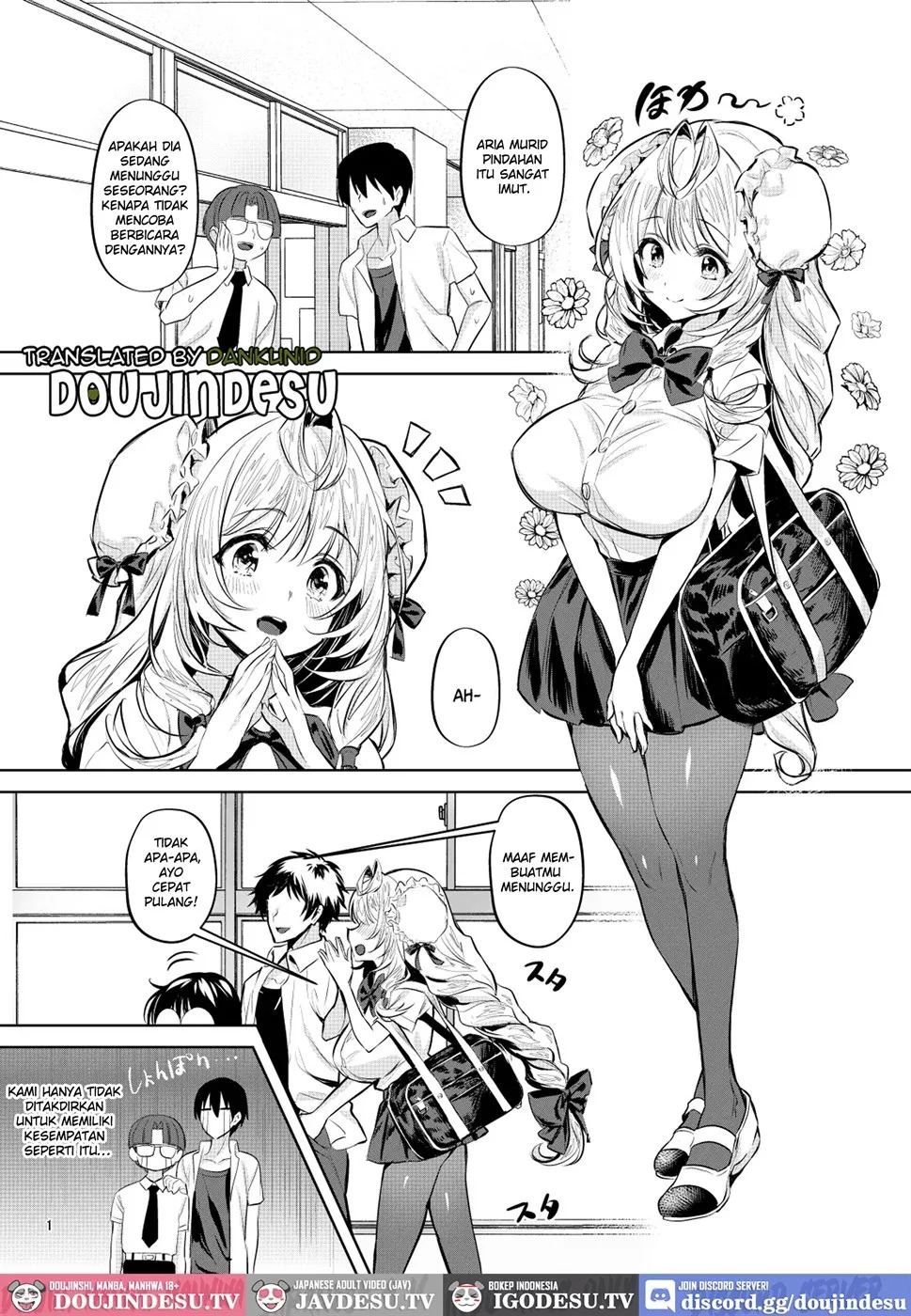 Sannin Dousei na Noni Bakunyuu Osananajimi to Futaridake de Himitsu Sex: Chapter chapter-1 - Page 3