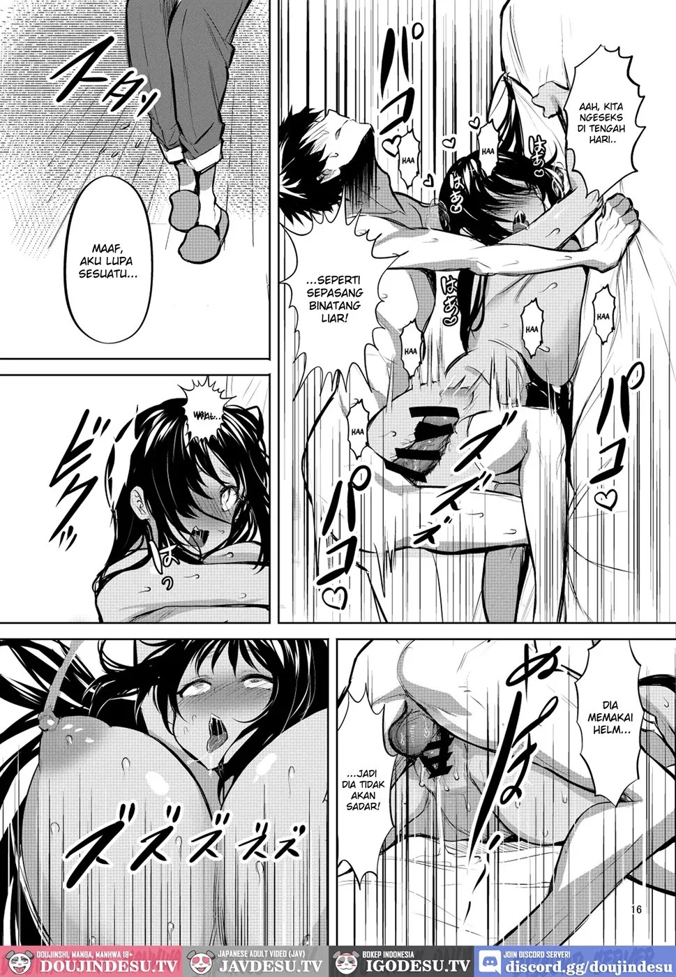 Sannin Dousei na Noni Bakunyuu Osananajimi to Futaridake de Himitsu Sex: Chapter chapter-1 - Page 19