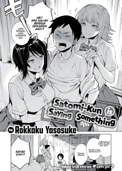 Satomi-kun is Saying Something