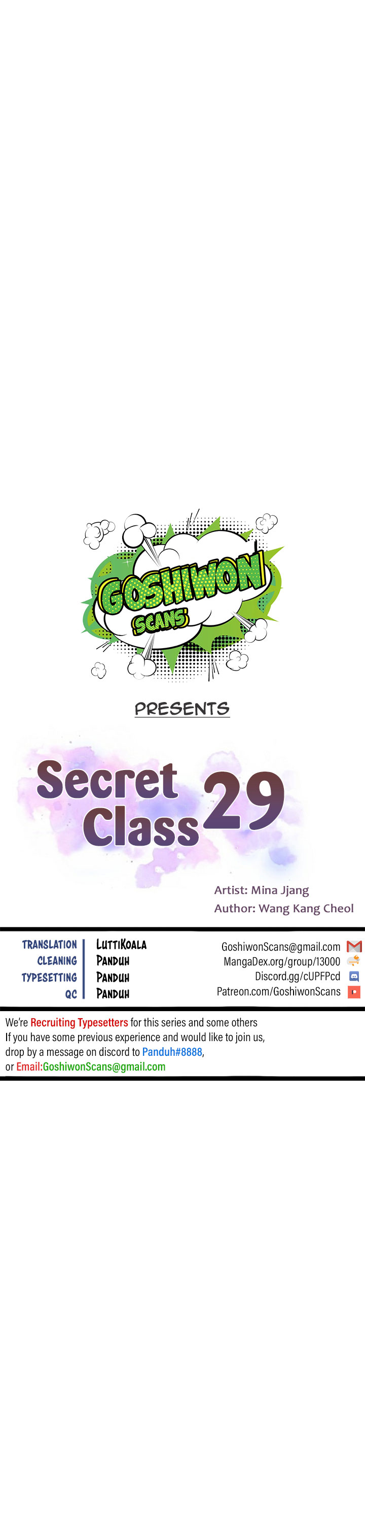 Secret Class: Chapter chapter-29 - Page 3