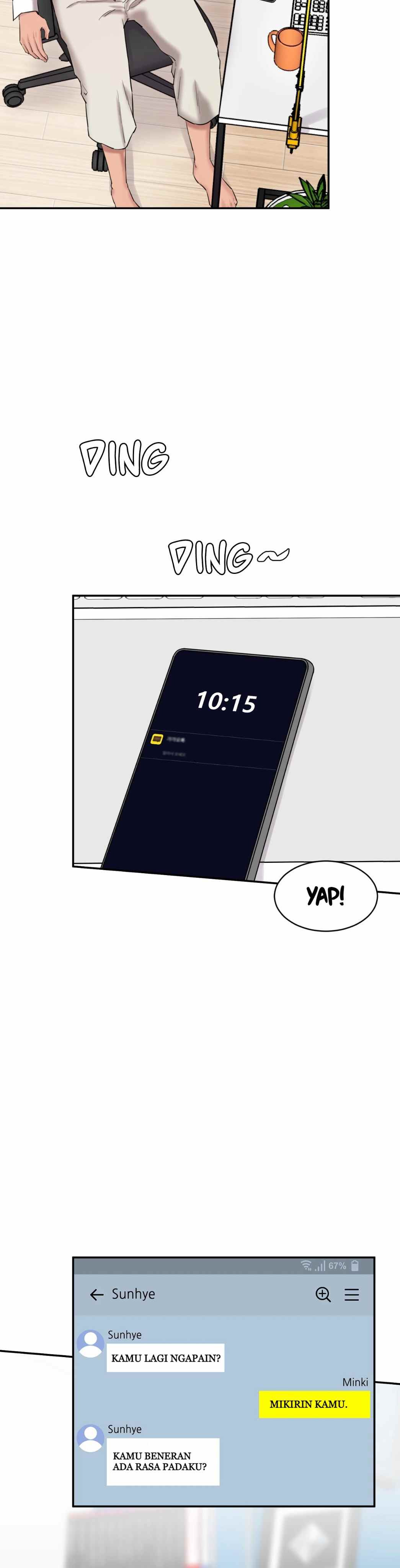 Secret Office: Chapter chapter-10 - Page 61