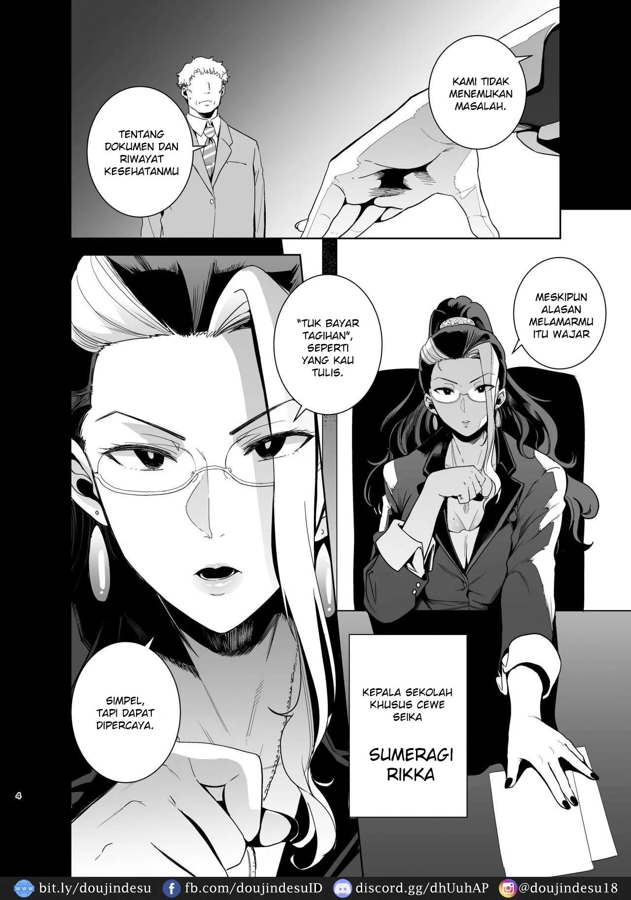 Seika Jogakuin Koutoubu Kounin Sao Oji-san: Chapter chapter-2 - Page 4