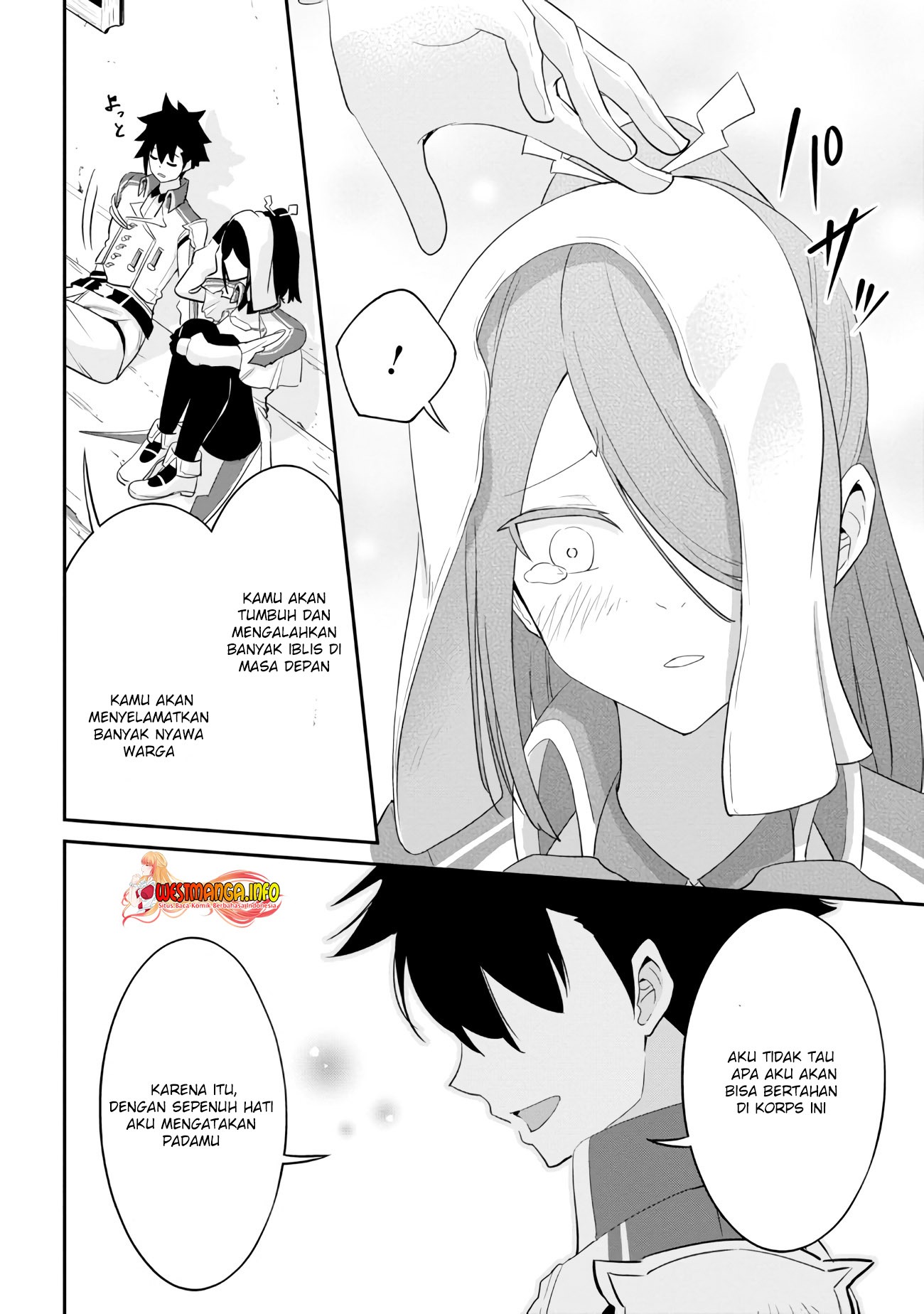 Seikishi ni Natta kedo Danchou no Oppai ga Sugosugite Kokoro ga Kiyomerarenai: Chapter chapter-12 - Page 14